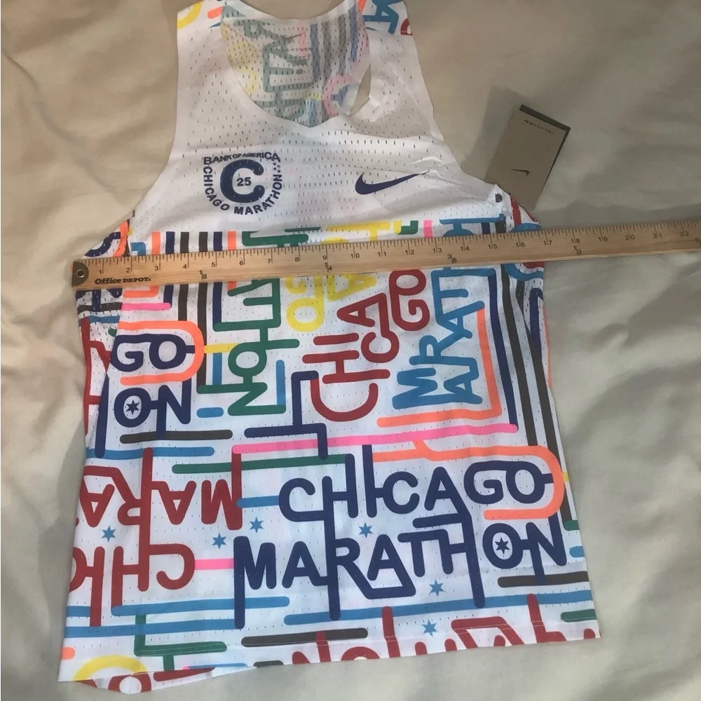 Nike Aeroswift Chicago Marathon 2025 Running Singlet HQ4277-100 Men's Size S